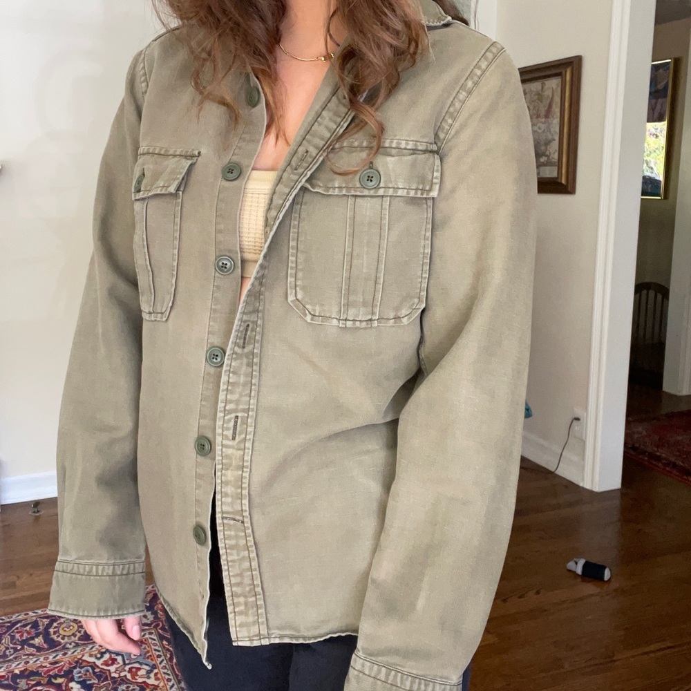 Express Button Down Shirt/ Jacket - image 3